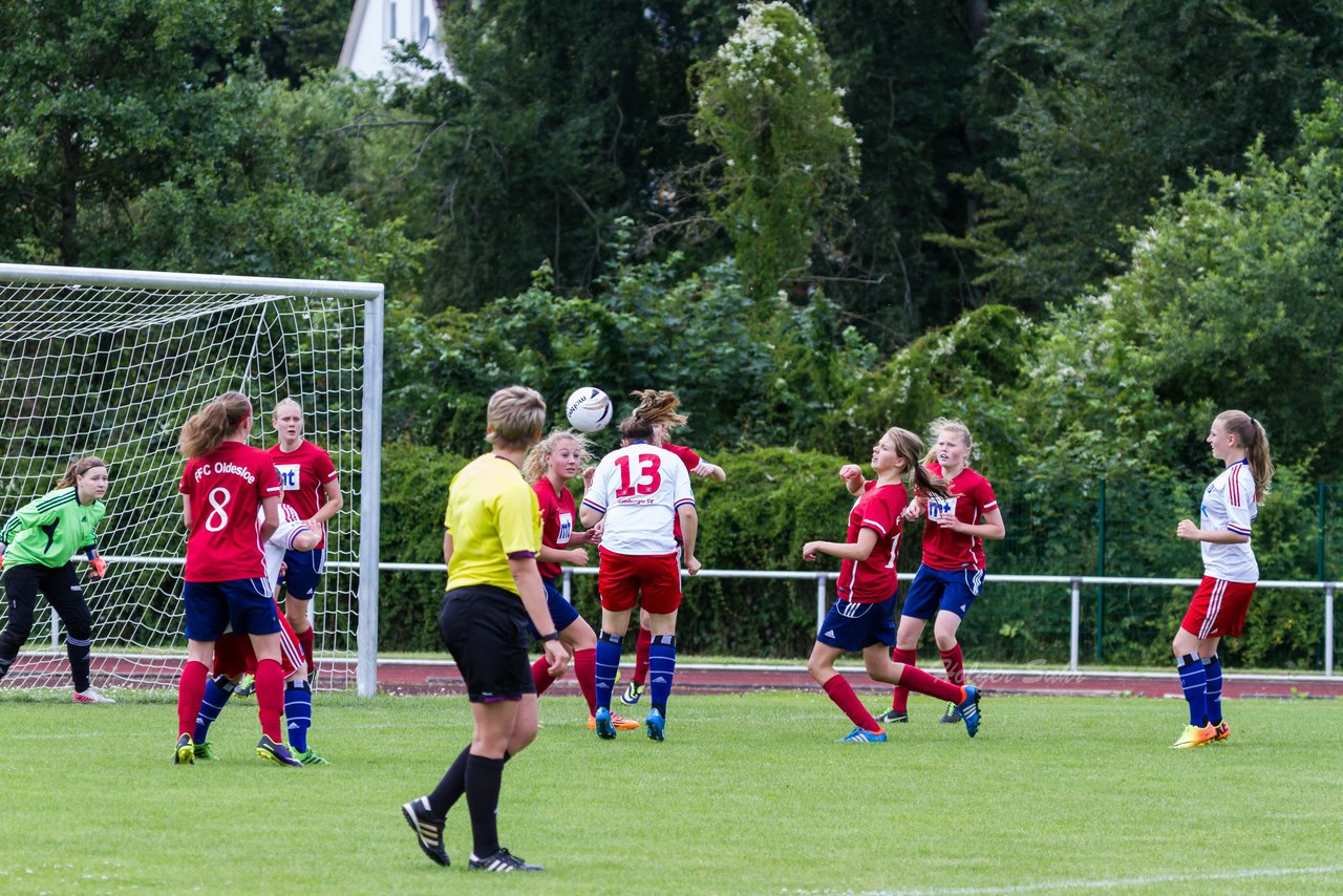 Bild 73 - B-Juniorinnen FFC Oldesloe - Hamburger SV : Ergebnis: 2:8